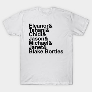 The Good Place Helvetica List T-Shirt